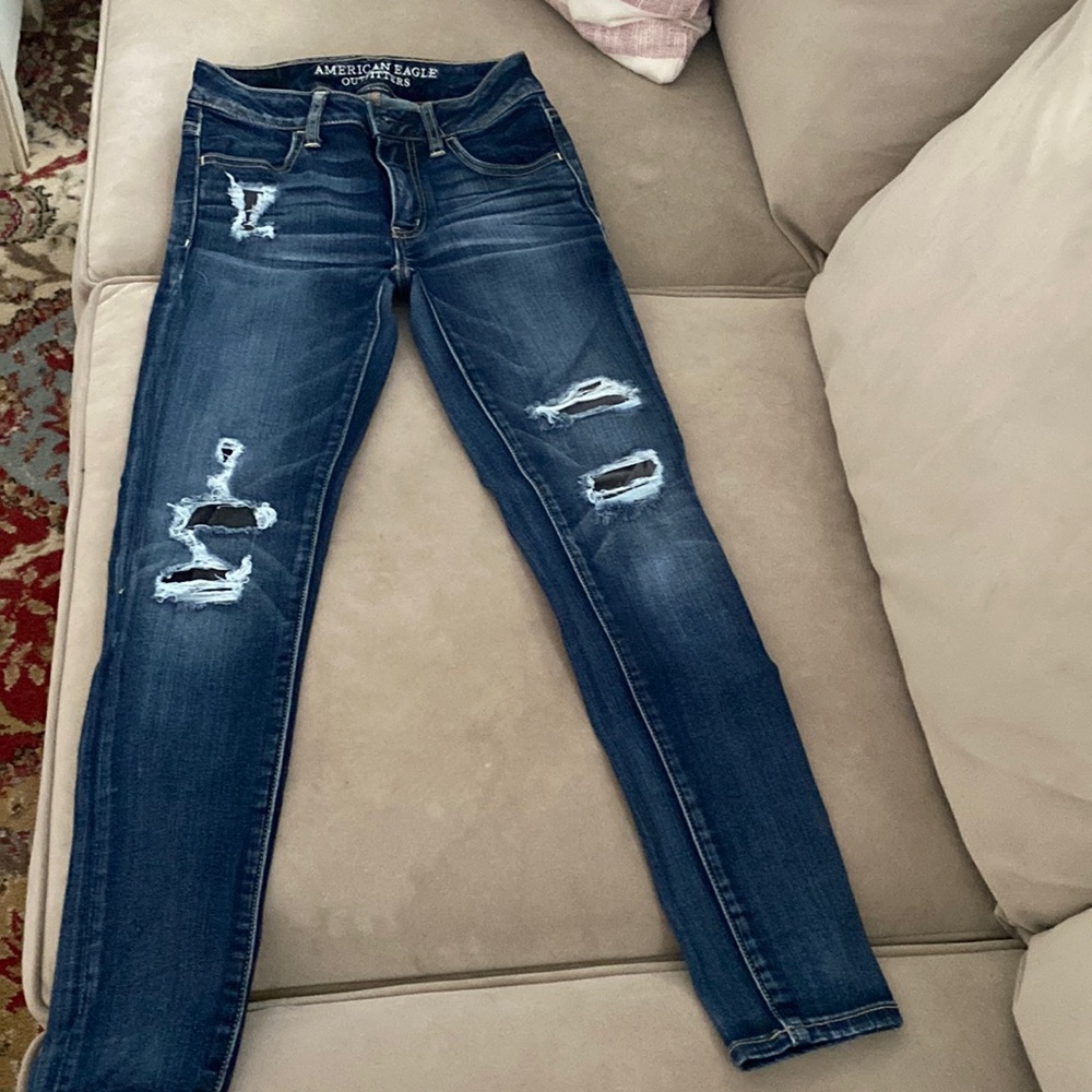 AE skinny jeans